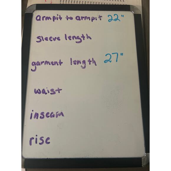 NWOT Women's Plus Size Tank Top Blouse V Neck Coral with Navy Print Size 2XL - Picture 5 of 5